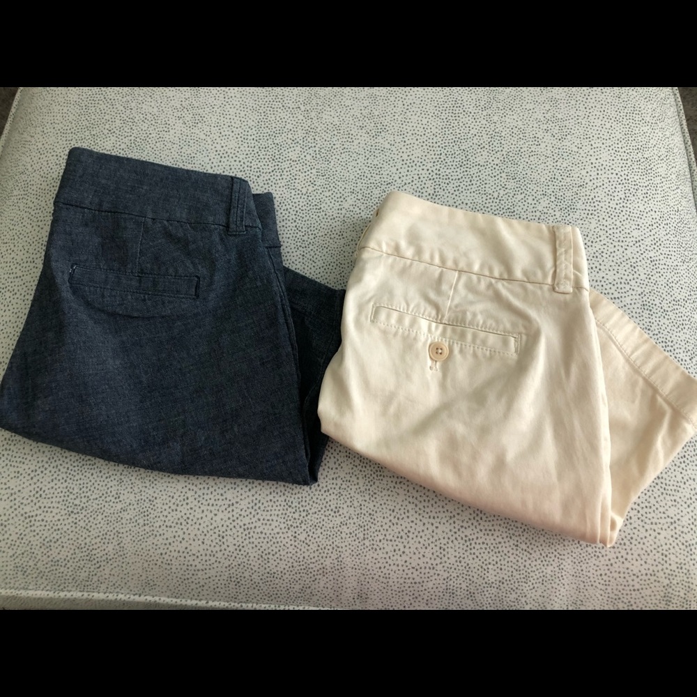 2 Pairs JCrew Bermuda shorts